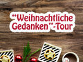 "Weihnachtliche Gedanken"-Tour - Kakao mit Marshmallow-Schneemann und weihnachtliche Plätzchen